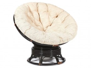 Кресло-качалка Papasan w 23/01 B с подушкой Antique brown, ткань Старт в Надыме - nadym.магазин96.com | фото