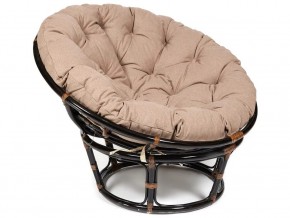 Кресло Papasan 23/01 W с подушкой Antique brown, экошерсть Коричневый в Надыме - nadym.магазин96.com | фото