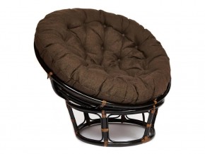 Кресло Papasan 23/01 W с подушкой Antique brown, ткань Коричневый в Надыме - nadym.магазин96.com | фото