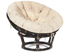 Кресло Papasan 23/01 W с подушкой Antique brown, ткань Старт в Надыме - nadym.магазин96.com | фото