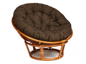 Кресло Papasan 23/01 W с подушкой Cognac, ткань Коричневый в Надыме - nadym.магазин96.com | фото