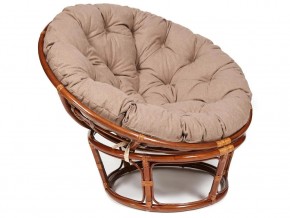 Кресло Papasan 23/01 W с подушкой Pecan, экошерсть Коричневый в Надыме - nadym.магазин96.com | фото