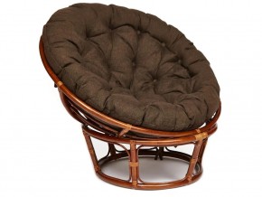 Кресло Papasan 23/01 W с подушкой Pecan, ткань Коричневый в Надыме - nadym.магазин96.com | фото