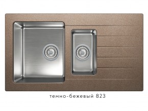 Мойка комбинированная Tolero twist TTS-890 Темно-бежевый 823 в Надыме - nadym.магазин96.com | фото