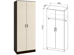 Шкаф 2 двери Ронда ШКР800.1 венге/дуб белфорт в Надыме - nadym.магазин96.com | фото