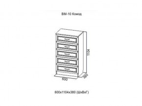ВМ-10 Комод в Надыме - nadym.магазин96.com | фото